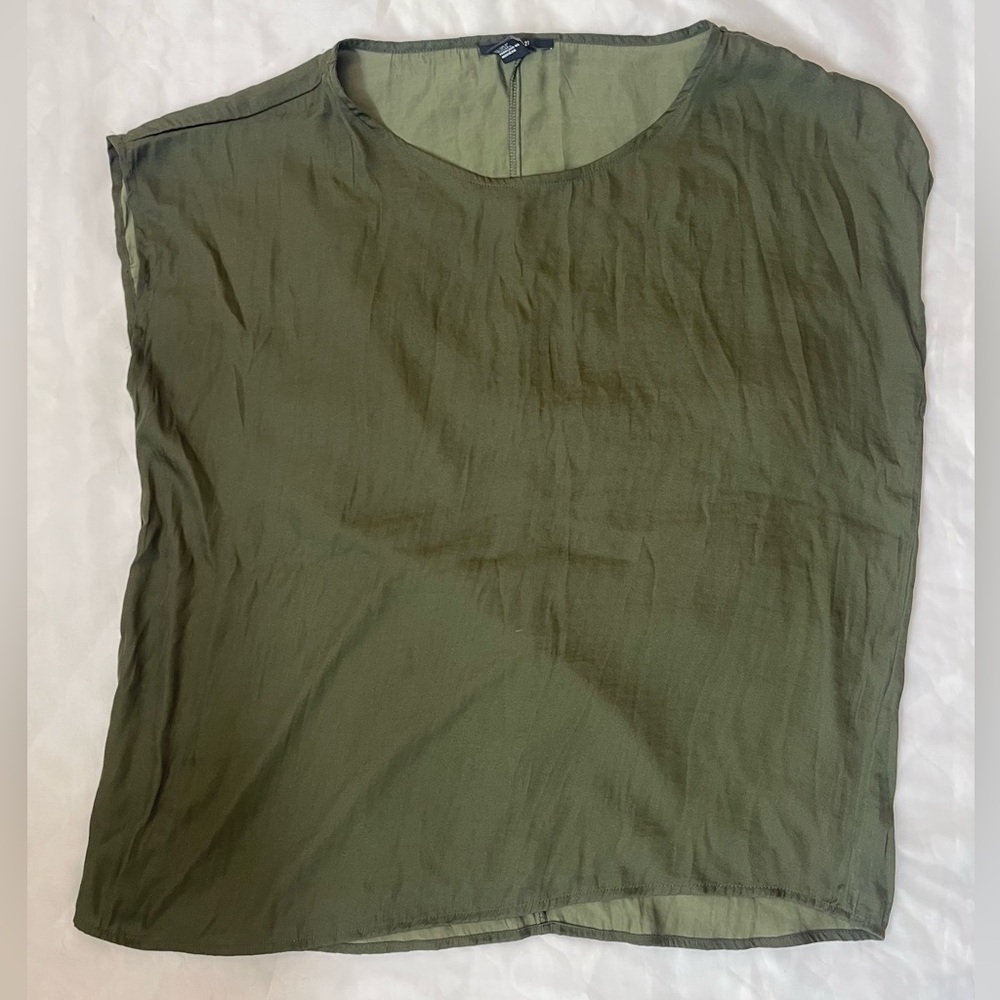 Forever 21 Olive Green Blouse
